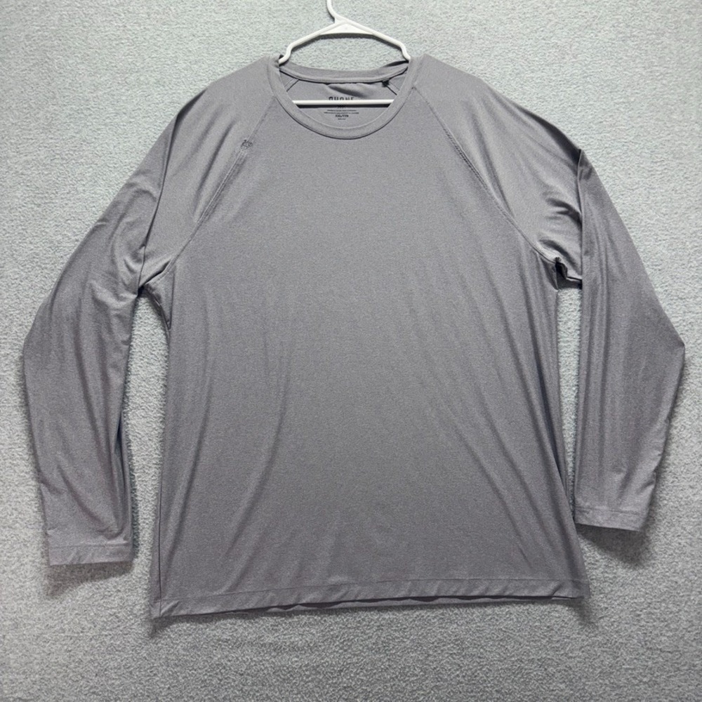 Rhone T-Shirt Shirt Mens 2XL Gray Pullover Long Sleeve Performance Activewear - Picture 1 of 9